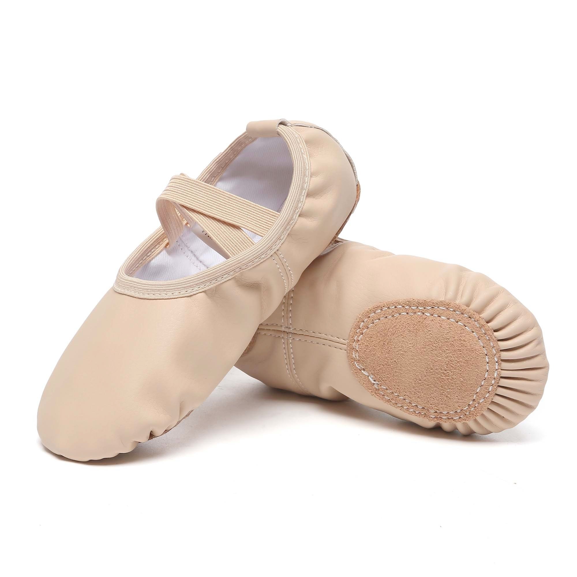 Danzcue Ballet Shoes for Women Soft Canvas