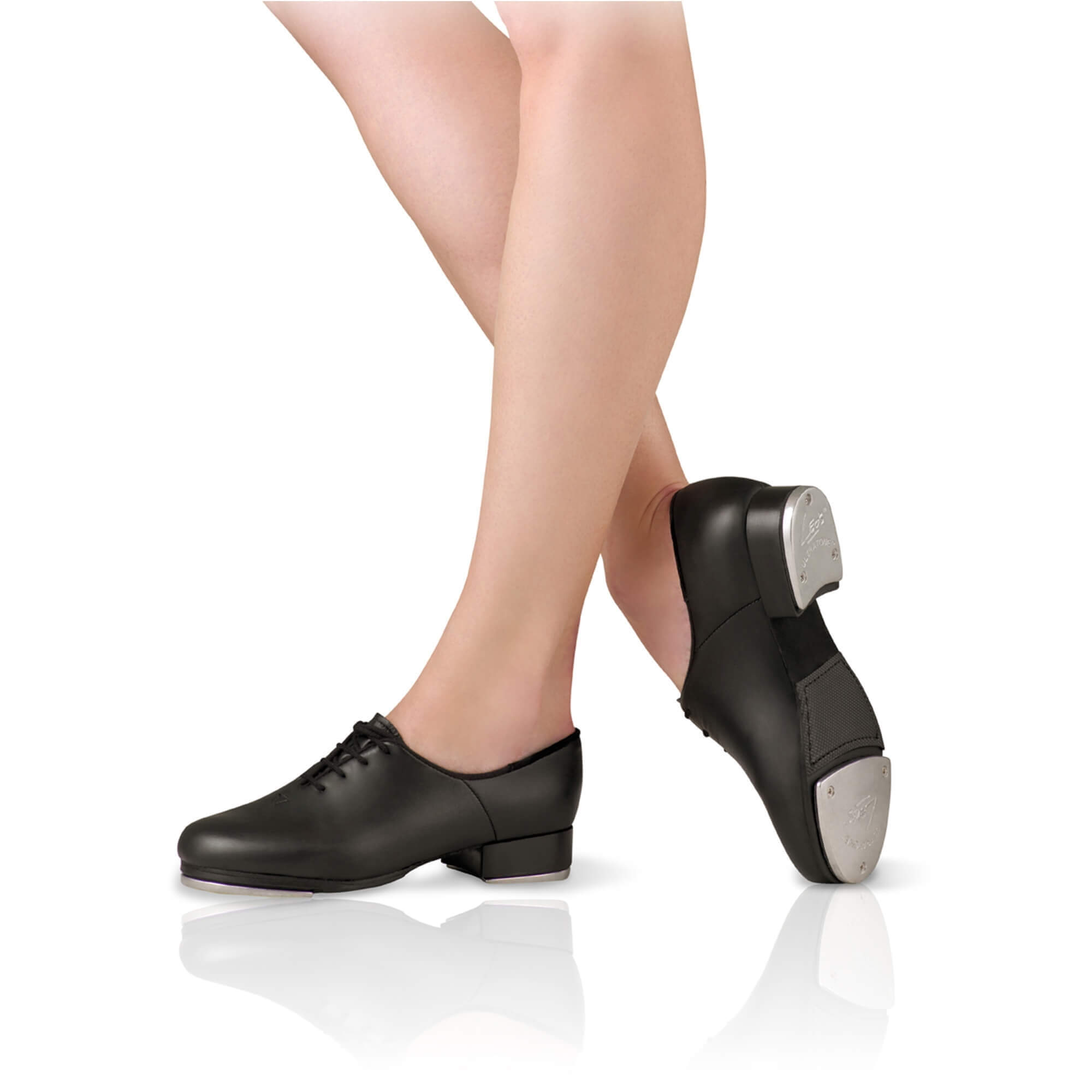 Danshuz Women's White Tap Queen Dance Shoes - Size 8 
