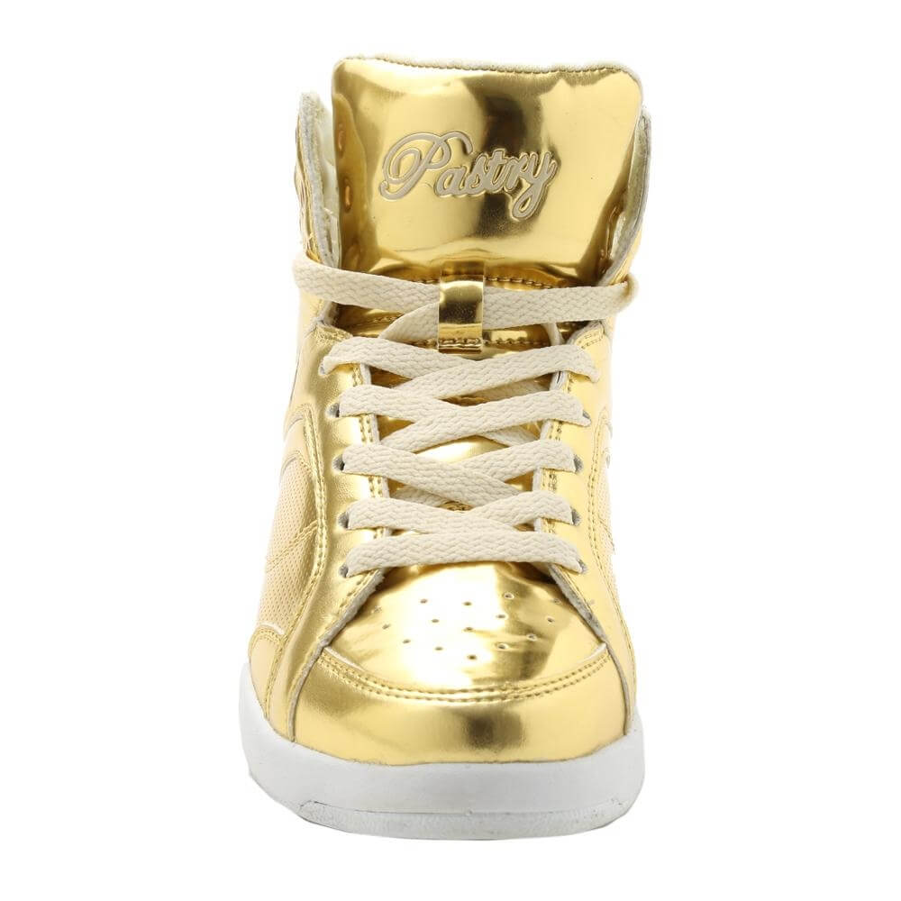 Pastry Dance Adult Sweet Court Gold Sneaker [PSTPA153003] - $39.95