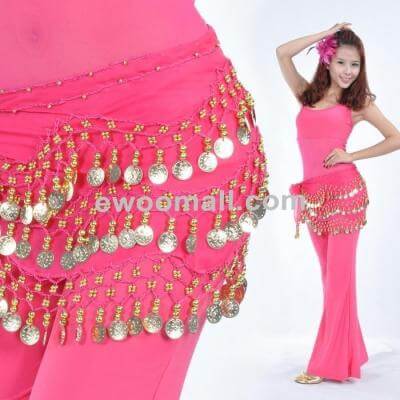 Belly Dance Hip Scarf Wrap Costume