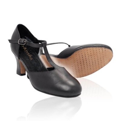 Adult Danshuz Black Character Shoe (1.5 inch heel)