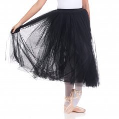 Baiwu Women\'s Ballet Long Performance Tutu Skirt
