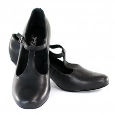 Dimichi \"Lena\" Leather Insole Heel 2\" Ballroom Shoes