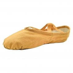 Danzcue Adult Split Sole Canvas Ballet Slipper