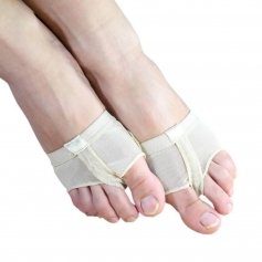 Danzcue Adult Mesh Lyrical Dance Half Sole