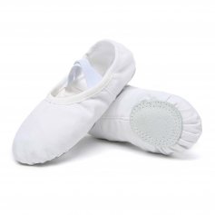 Danzcue Ballet Shoes for Women Soft Canvas