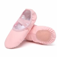 Danzcue Ballet Shoes for Women Soft Canvas