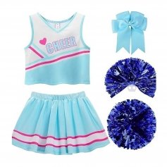 Danzcue Girls Sweetheart Cheerleader uniform Costume