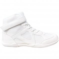 Danzcue Mid Top White Cheer Shoes