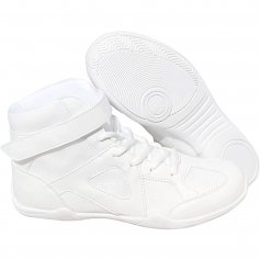 Danzcue Mid Top White Cheer Shoes