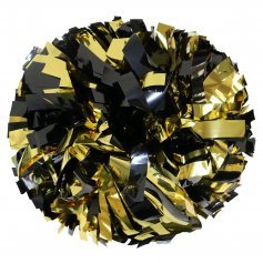 Buy Cugbo 24Pcs Cheerleading Pom Poms, 1 Dozen Handle Metallic