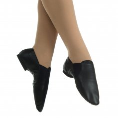 Dance Class® Leather and Spandex Gore Jazz Boot - Light Suntan [TRMGB301] -  $23.99