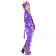 Danzcue Adult Unicorn Onesie Pajamas Costume