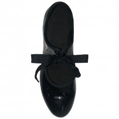 Danzcue Child Patent Flexible Tap Shoes