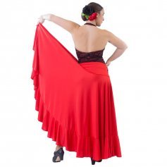 Happy Dance Full Circle One Ruffle Flamenco Skirt