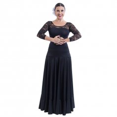 Happy Dance Full Circle One Ruffle Flamenco Skirt