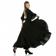 Happy Dance Full Circle One Ruffle Flamenco Skirt