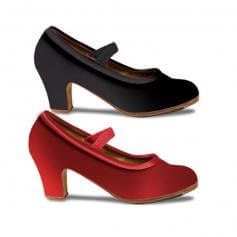 Sansha Bilbao Adult Leather Flamenco Shoe [SHAFL7L] - $38.99