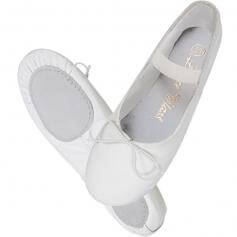 Dance Class® Adult Leather Split Sole Ballet Shoe