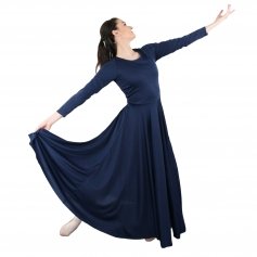 Danzcue Praise Full Length Long Sleeve Dance Dress