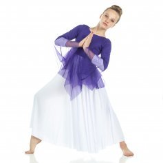 Danzcue Praise Full Length Long Sleeve Child Dance Dress [WSD102C] - $31.49