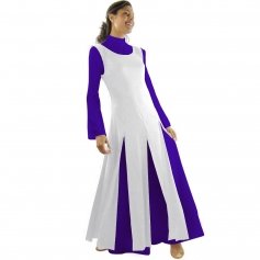 Danzcue Praise Dance Paneled Tunic (white dress not included)