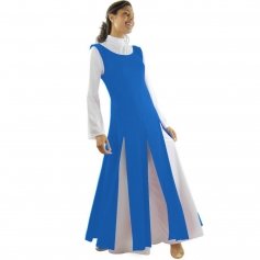 Danzcue Praise Dance Paneled Tunic (white dress not included)